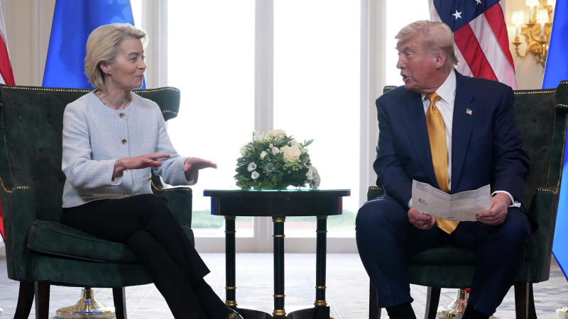 Трамп заявил о договоренности с ЕС о единой ставке по пошлинам